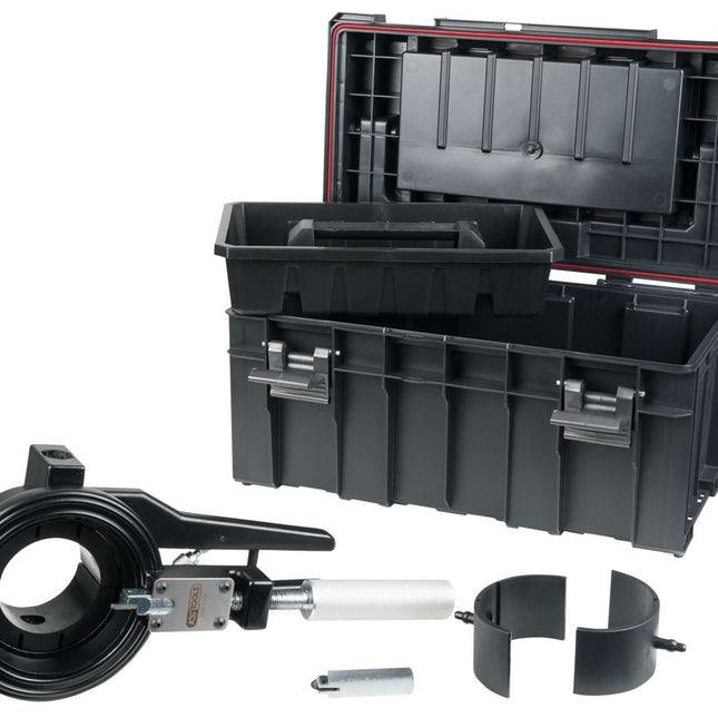 KS TOOLS Juego de perforadora y biseladora, 6 pzs, 50-75 mm ( 222.5110 )