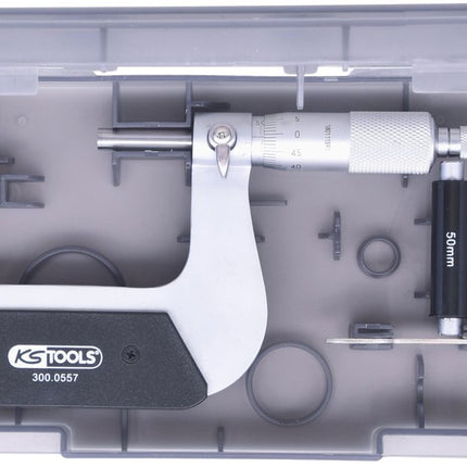 KS TOOLS Bügelmessschraube, 50-75mm ( 300.0557 ) - Toolbrothers