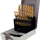 KS TOOLS HSS TiN Spiralbohrer-Satz, Kunststoffkassette 19-tlg 1-10mm ( 330.4620 ) - Toolbrothers