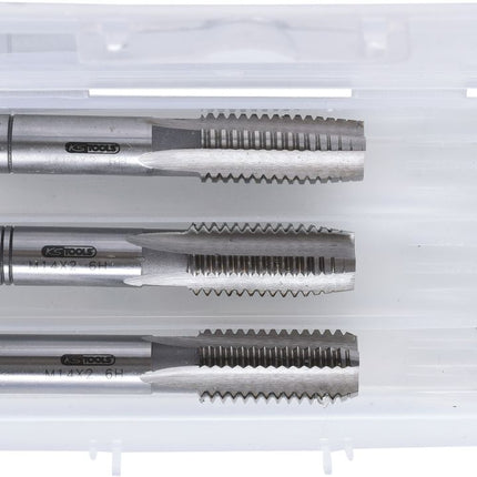 KS TOOLS HSS Handgewindebohrer-Satz M, M14x2, 3-tlg ( 331.0140 )