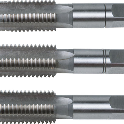 KS TOOLS HSS CO Handgewindebohrer-Satz M, M18x2,5, 3-tlg ( 331.2180 ) - Toolbrothers