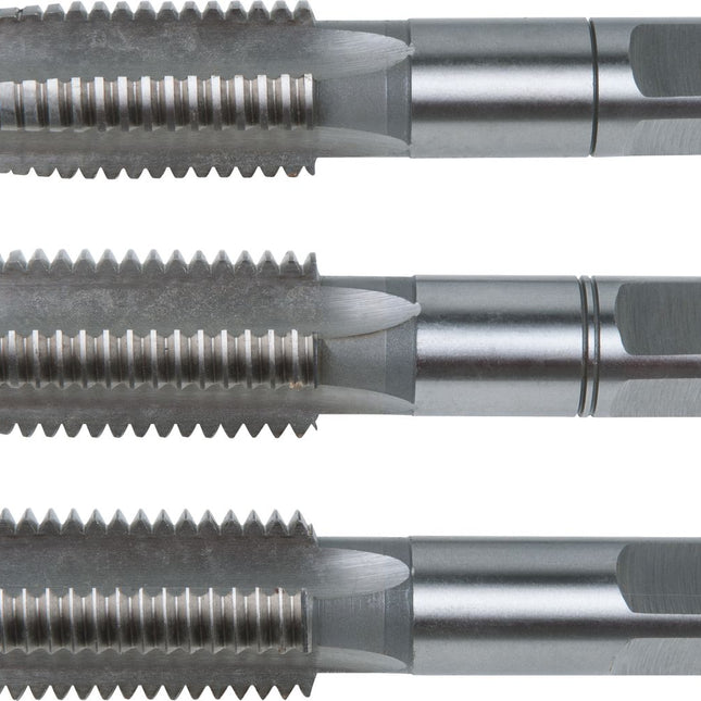 KS TOOLS HSS CO Handgewindebohrer-Satz M, M20x2,5, 3-tlg ( 331.2200 ) - Toolbrothers