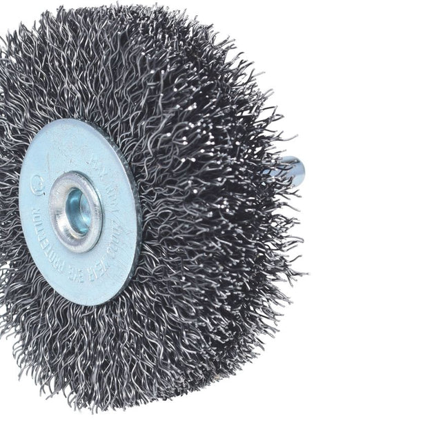 KS TOOLS Stahldrahtbürstenscheibe 0,3mm, Ø 63mm ( 340.0030 ) - Toolbrothers