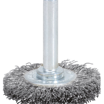 KS TOOLS Rostfreie Stahldrahtbürstenscheibe 0,3mm, Ø 63mm ( 340.0035 ) - Toolbrothers