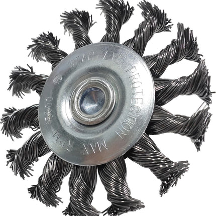 KS TOOLS Stahldrahtrundbürste 0,5mm, Ø 75mm ( 340.0039 ) - Toolbrothers