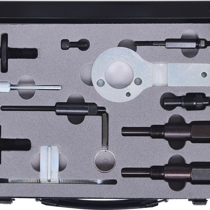 KS TOOLS Motoreinstell-Werkzeug-Satz für GM / Opel / Saab, 11-tlg ( 400.0775 ) - Toolbrothers