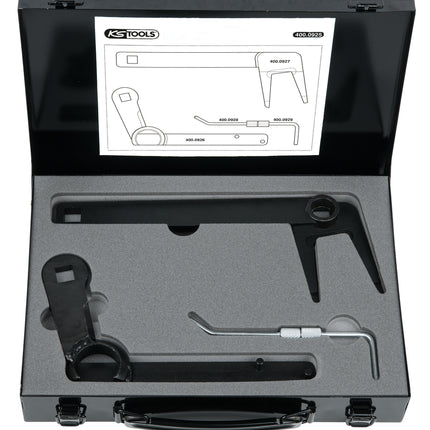 KS TOOLS Motoreinstell-Werkzeug-Satz für BMW / Mini, 4-tlg ( 400.0925 ) - Toolbrothers