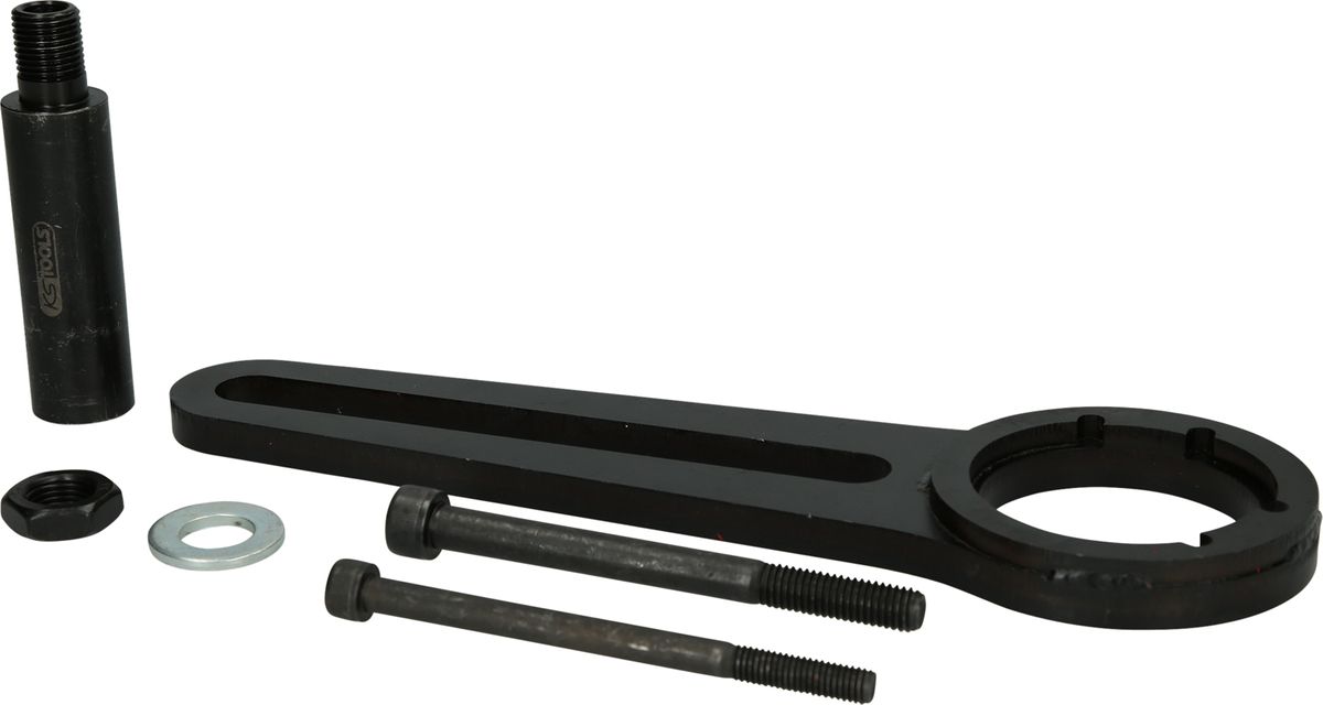 KS TOOLS Kurbelwellen-Riemenscheiben-Arretierwerkzeug für BMW / Mini, 6-tlg ( 400.4370 )