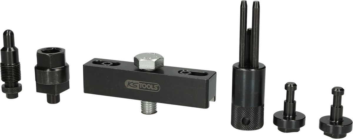 KS TOOLS Einspritzpumpenrad-Abzieher-Satz für VAG, 4-tlg ( 400.4540 )