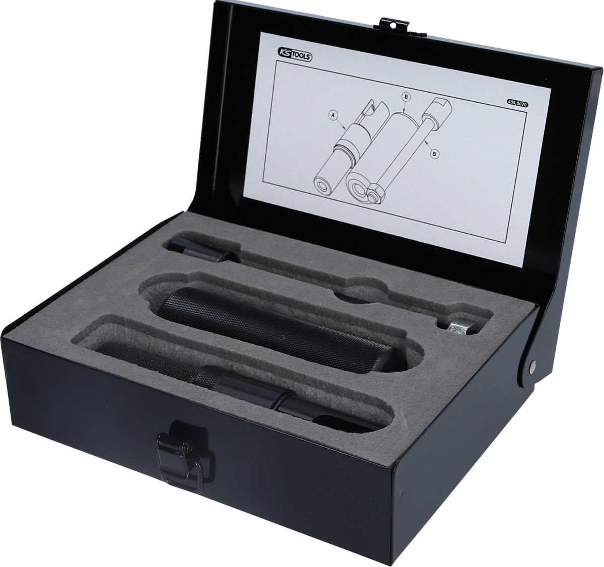 KS TOOLS Einspritzdüsen-Auszieher-Satz für Ford, 3-tlg ( 405.0070 )