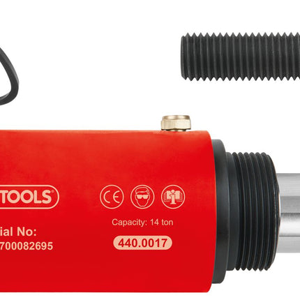 KS TOOLS Kurzhub-Hydraulikzylinder-Satz, 14t, 3-tlg ( 440.0015 ) - Toolbrothers