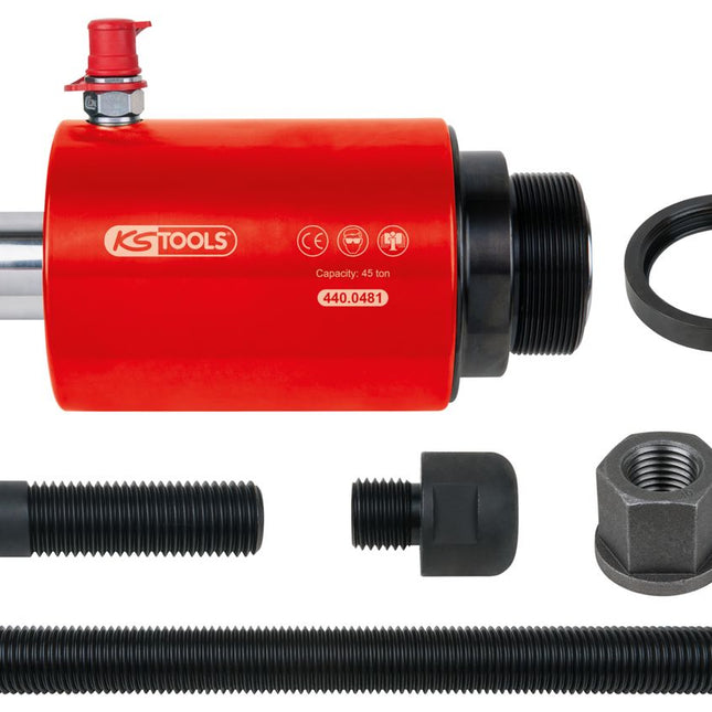 KS TOOLS Druck- und Zug-Hydraulikzylinder-Satz, 7-tlg ( 440.0480 ) - Toolbrothers
