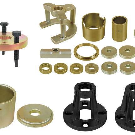 KS TOOLS Universal-Werkzeug-Satz zur De-/Montage von Achsteilen, 24-tlg ( 440.9992 ) - Toolbrothers