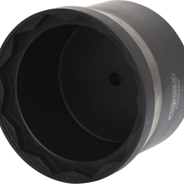 KS TOOLS Achsmuttern-Schlüssel mit Führungsbund für Iveco, 110mm ( 450.0203 ) - Toolbrothers