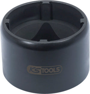 KS TOOLS 3/4" Nutmuttern-Schlüssel mit 4 Zapfen für Scania, 72/80mm ( 450.0235 )