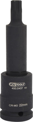 KS TOOLS 3/4" Kraft-Bit-Stecknuss Torx, lang, T60 ( 450.0441 ) - Toolbrothers