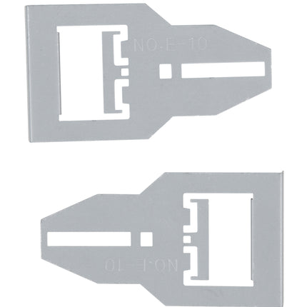 KS TOOLS Radio-Entriegelungswerkzeug Clarion, 2-tlg ( 500.1387 )