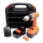 Black & Decker EPC 18 CABK Bohrschrauber Set 18 V mit 2 Akkus, Ladegerät und Koffer - Toolbrothers