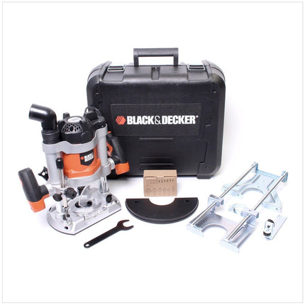 Black & Decker KW 1600 EKA 1600 W Oberfräse im Koffer - Toolbrothers