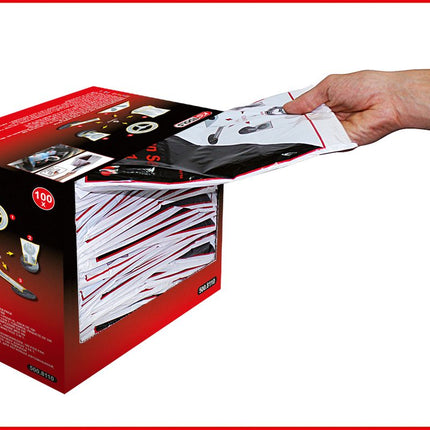 KS TOOLS Innenraum-Schoner Set 5 in 1, LKW, 100er-Pack ( 500.8115 ) - Toolbrothers