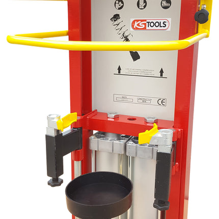 KS TOOLS Tensor de muelles de aire comprimido con doble cilindro para amortiguadores ( 500.8810 )