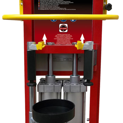 KS TOOLS Tensor de muelles de aire comprimido con doble cilindro para amortiguadores ( 500.8810 )