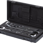 KS TOOLS GEARplus Ratschenringmaulschlüssel-Satz, umschaltbar, 9-tlg ( 503.4650 ) - Toolbrothers