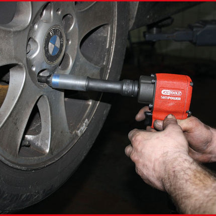 KS TOOLS SlimPOWER Alu-Felgen Kraft-Stecknuss, extra lang, 21 mm ( 515.0619 ) - Toolbrothers