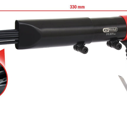 KS TOOLS 3/8" Druckluft-Nadelentroster, max.6,3bar, 1/4''PT ( 515.3070 ) - Toolbrothers