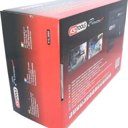 KS TOOLS Serie di scalpellatori ad aria compressa,6pz ( 515.3880 )