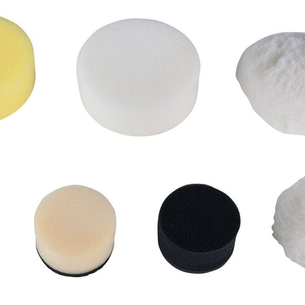 KS TOOLS Polierpad Lammfell, Ø 50,0mm, 5er Pack ( 515.5129 ) - Toolbrothers