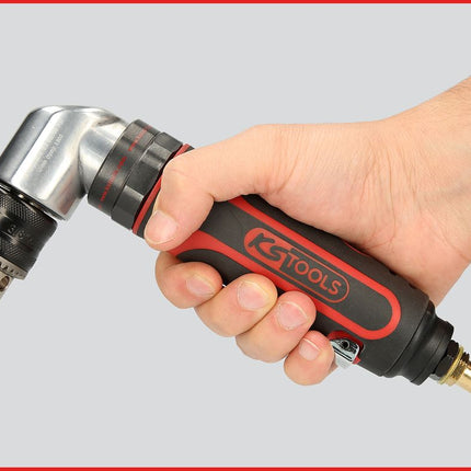 KS TOOLS 10 mm Druckluft-Winkelbohrmaschine ( 515.5465 ) - Toolbrothers