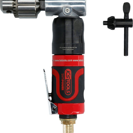 KS TOOLS 3/8"SlimPOWER Mini-Druckluft-Winkelbohrmaschine ( 515.5525 ) - Toolbrothers