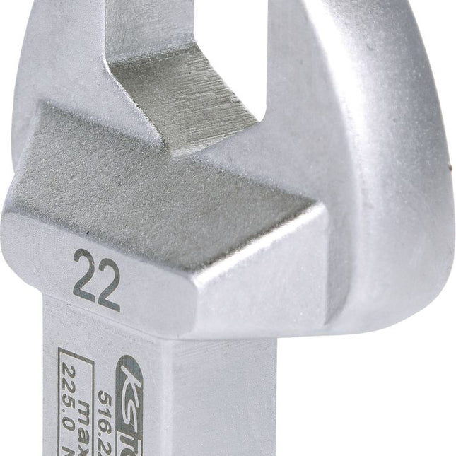 KS TOOLS 14x18mm Einsteck-Maulschlüssel, 22mm ( 516.2222 ) - Toolbrothers