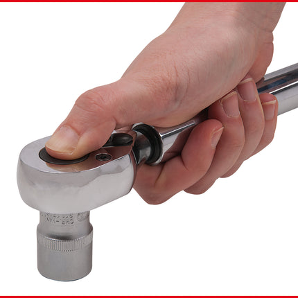 KS TOOLS 1' Llave dinamométrica industrial con cabezal de carraca reversible, 300-1500Nm ( 516.5160 )