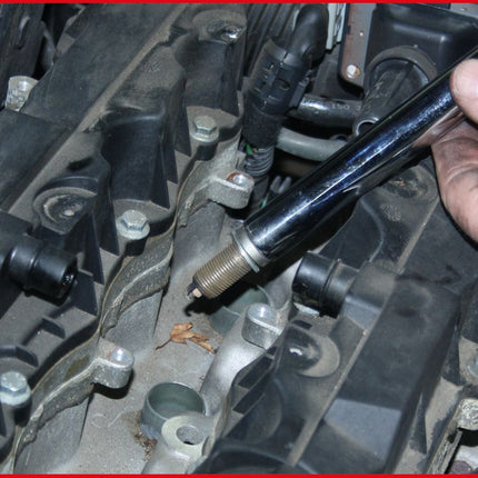 KS TOOLS 3/8" Zündkerzen-Stecknuss, lang, 21mm ( 517.1142 ) - Toolbrothers