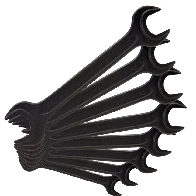 KS TOOLS Juego de llaves fijas de dos bocas reforzadas, 10 pzs ( 517.1491 )