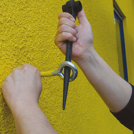 KS TOOLS Gerüstbauschlüssel, umschaltbar, 16x18mm ( 522.1618 ) - Toolbrothers