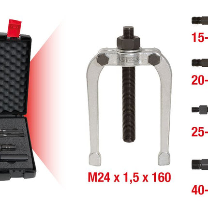 KS TOOLS Juego de extractores interiores de precisión Ø15-75 mm, 5 pzs ( 660.0015 )