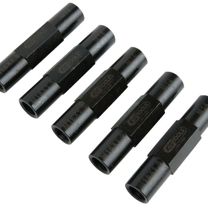 KS TOOLS Adapter für Radstehbolzen mit IG M14 + M16x1,5, 5er Pack ( 700.1485 ) - Toolbrothers