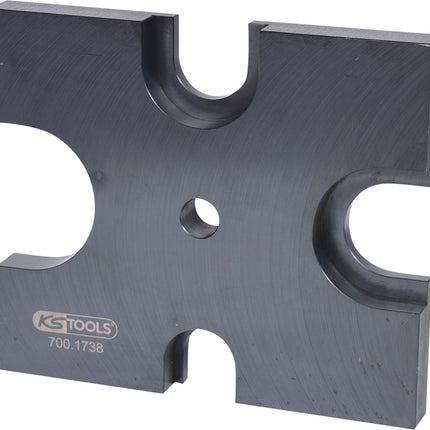 KS TOOLS Universal Prismenplatte Ø 40,0 / 63,0 / 75,0 / 80 mm ( 700.1738 ) - Toolbrothers