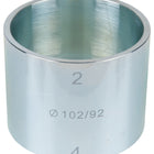 KS TOOLS Druckhülse, Innen-Ø 92mm, Außen-Ø 102mm ( 700.1800-22 )