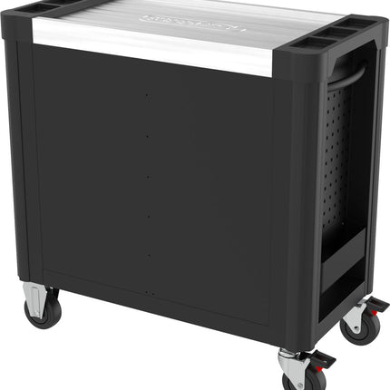 KS TOOLS PERFORMANCEplus P25 SCHWARZ/ROT Werkstattwagen mit 8 Schubladen ( 873.3008 ) - Toolbrothers