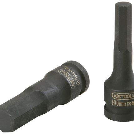KS TOOLS 1/2" Kraft-Bit-Stecknuss Innensechskant, 19mm ( 911.0932 ) - Toolbrothers