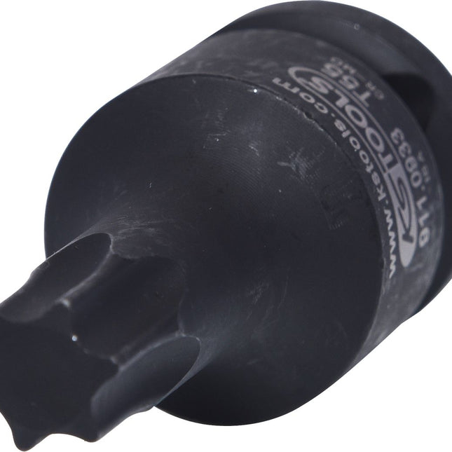 KS TOOLS 1/2" Kraft-Bit-Stecknuss Torx, kurz, T55 ( 911.0933 ) - Toolbrothers