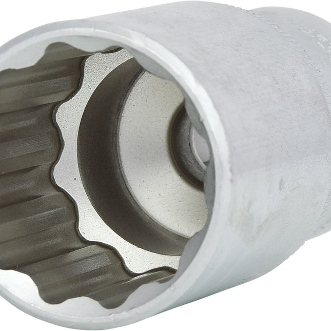 KS TOOLS 1/2" 12-kant-Stecknuss, lang, 30mm ( 917.1274 )