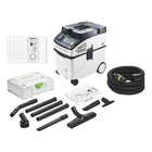 Festool CLEANTEC CT 25 E Absaugmobil 1200 W 25 l ( 577498 ) + RS-ST D 27/36-Plus Reinigungsset ( 577257 ) + SELFCLEAN Filtersack ( 577484 ) - Toolbrothers