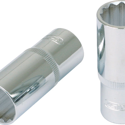 KS TOOLS 1/2" CHROMEplus 12-kant-Stecknuss, lang, 30mm ( 918.1719 ) - Toolbrothers