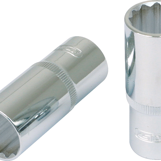 KS TOOLS 1/2" CHROMEplus 12-kant-Stecknuss, lang, 30mm ( 918.1719 ) - Toolbrothers