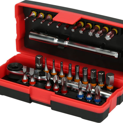 KS TOOLS 1/4" Bit-Satz, 31-tlg ( 918.3015 ) - Toolbrothers